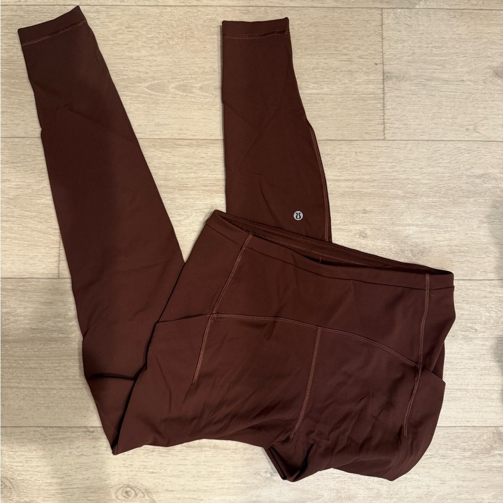 lululemon athletica Rich Brown Leggings